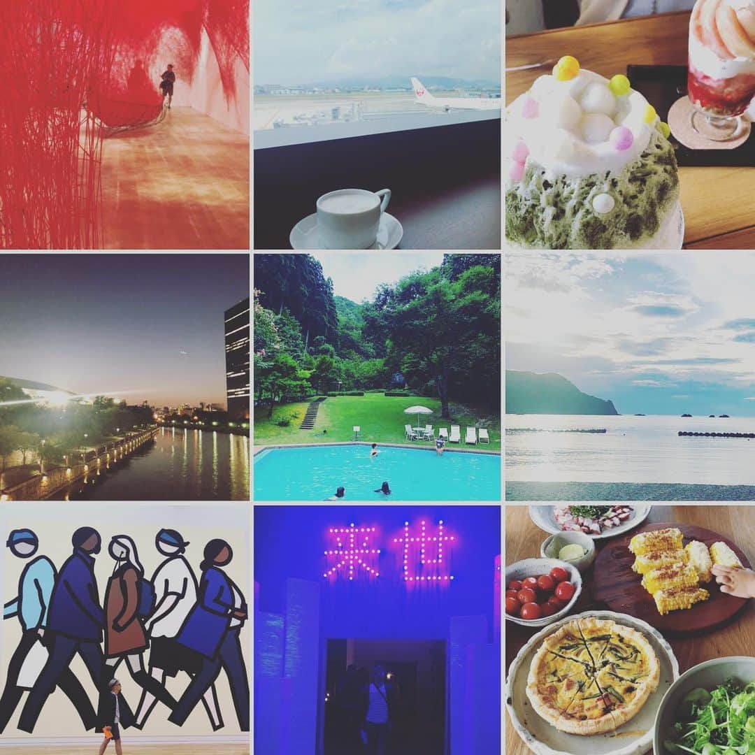 ひうらさとるのインスタグラム：「‪楽しい夏だったー。だいぶインプット出来たので、そろそろ仕事するか…（ゆらぁ…）‬」