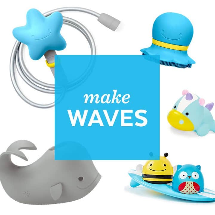 Skip Hopさんのインスタグラム写真 - (Skip HopInstagram)「Make waves! MOBY has got you covered for everything you need to make tub time fun and get them squeaky clean! 🌊🐳🚿🛀💦 #skiphop #musthavesmadebetter」8月25日 0時00分 - skiphop