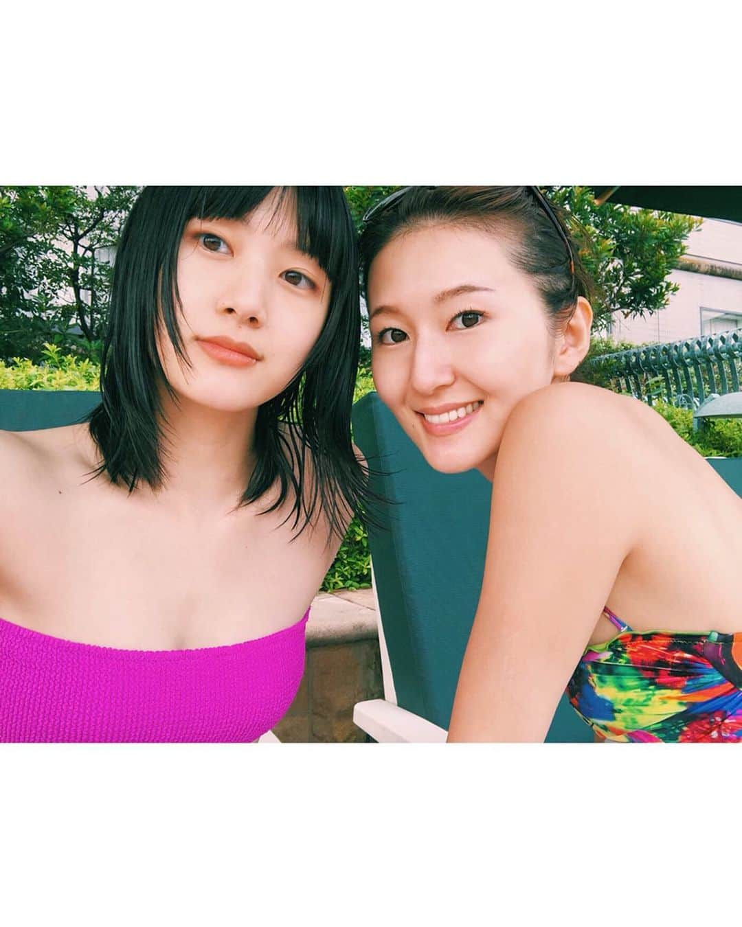 新井貴子さんのインスタグラム写真 - (新井貴子Instagram)「Summer vibes🌞🌈 . 夏が終わる前にひと泳ぎ🏊🏻‍♂️💜」8月25日 3時25分 - kikoarai