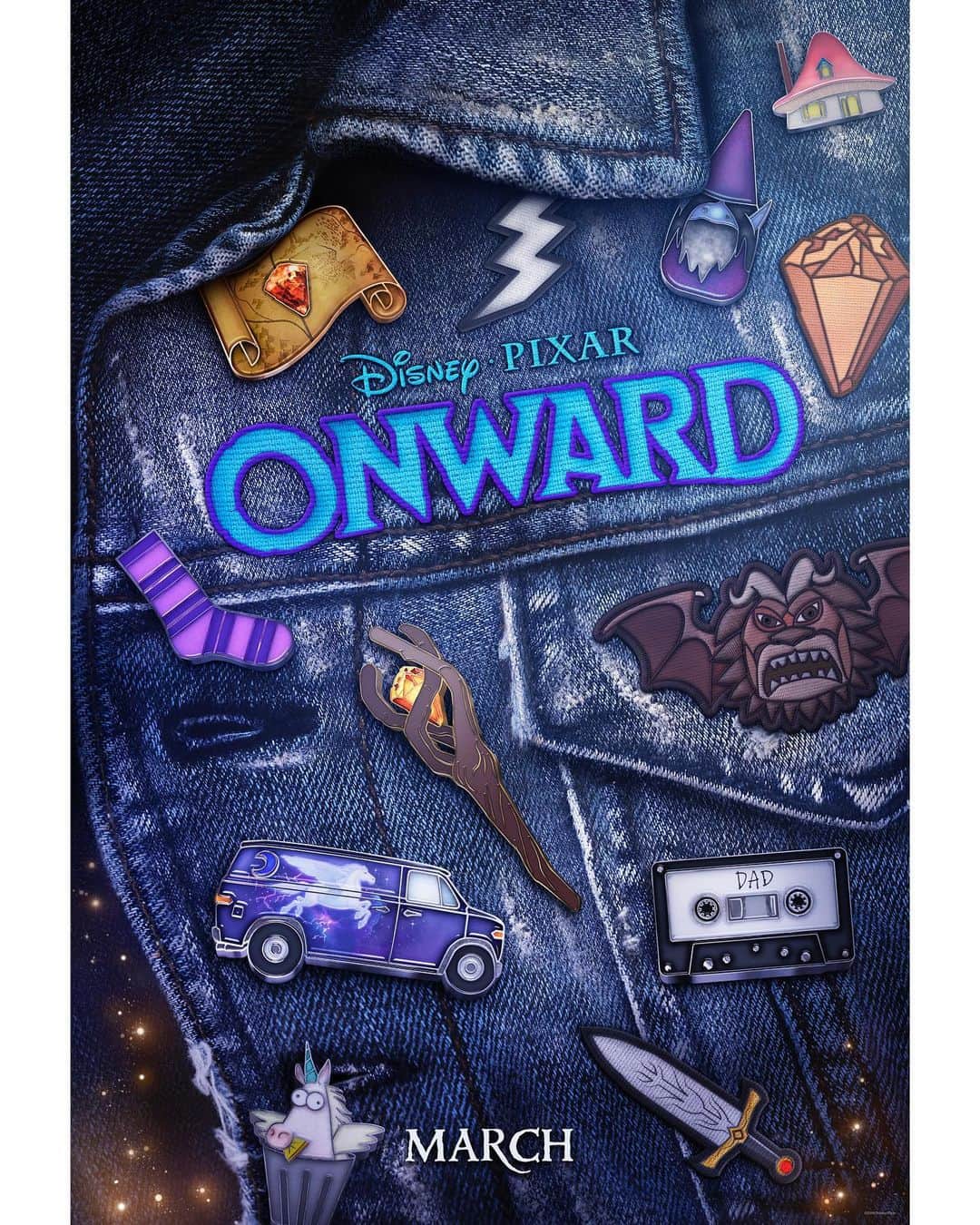 Disney Pixarさんのインスタグラム写真 - (Disney PixarInstagram)「Check out the exclusive #D23Expo poster from #PixarOnward. See the new film starring @tomholland2013 and @prattprattpratt in theatres March 6, 2020.」8月25日 3時57分 - pixar