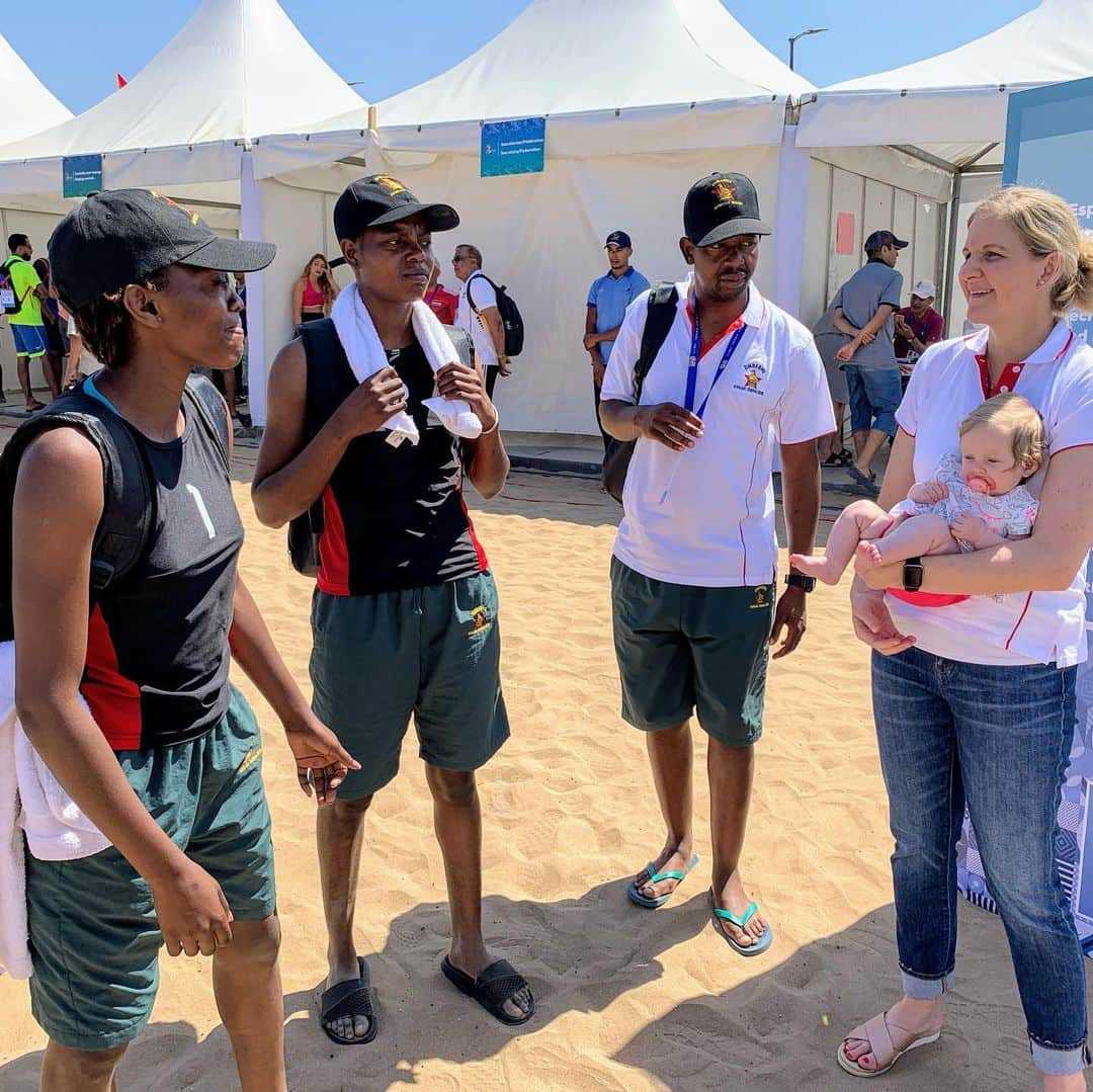 カースティ・コベントリーさんのインスタグラム写真 - (カースティ・コベントリーInstagram)「🏐🏐🏐#BeachVolleyball #Volleyball #Morocco #allafricagames」8月25日 15時01分 - officialkirstycoventry