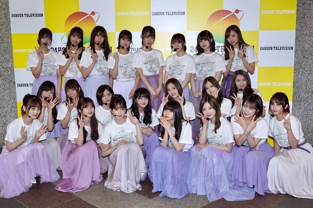 24時間テレビ42 愛は地球を救うのインスタグラム：「. 国技館に乃木坂46のみなさんがいらっしゃいました！  #24時間テレビ42」