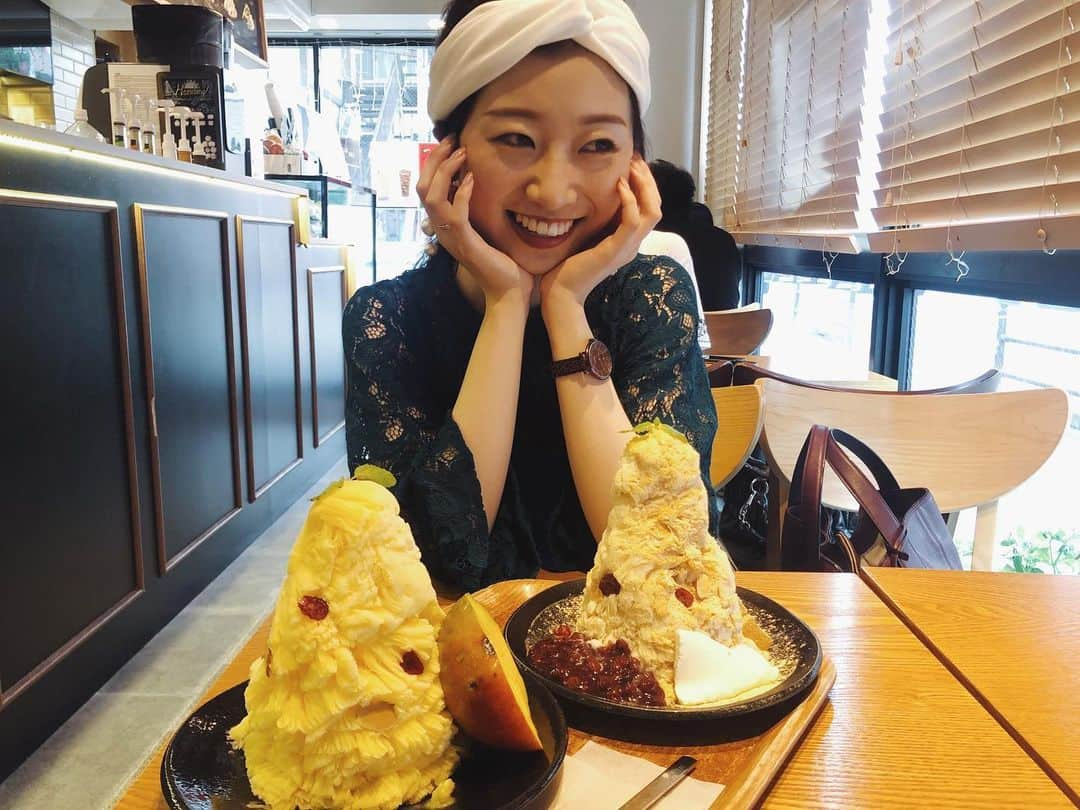 福井千佳さんのインスタグラム写真 - (福井千佳Instagram)「. . @homibing_japan 🍧 . #福井のかき氷日記#homibing#ホミビン#韓国#korea#新大久保#新大久保カフェ#韓国カフェ#chika_cafe#東京カフェ#東京カフェ巡り . . お腹いっぱい！とか言いながら。 甘いものは別腹ってやつで。 . #model#fashionmodel#모델#和装モデル#webモデル#関西モデル#partsmodel#フリーランス#freelance#福井千佳#chika_fukui#インフルエンサー#beauty#style#おしゃれさんと繋がりたい#japan#サロモ#handmadeaccessory#ハンドメイドアクセサリー」8月25日 7時10分 - chika291