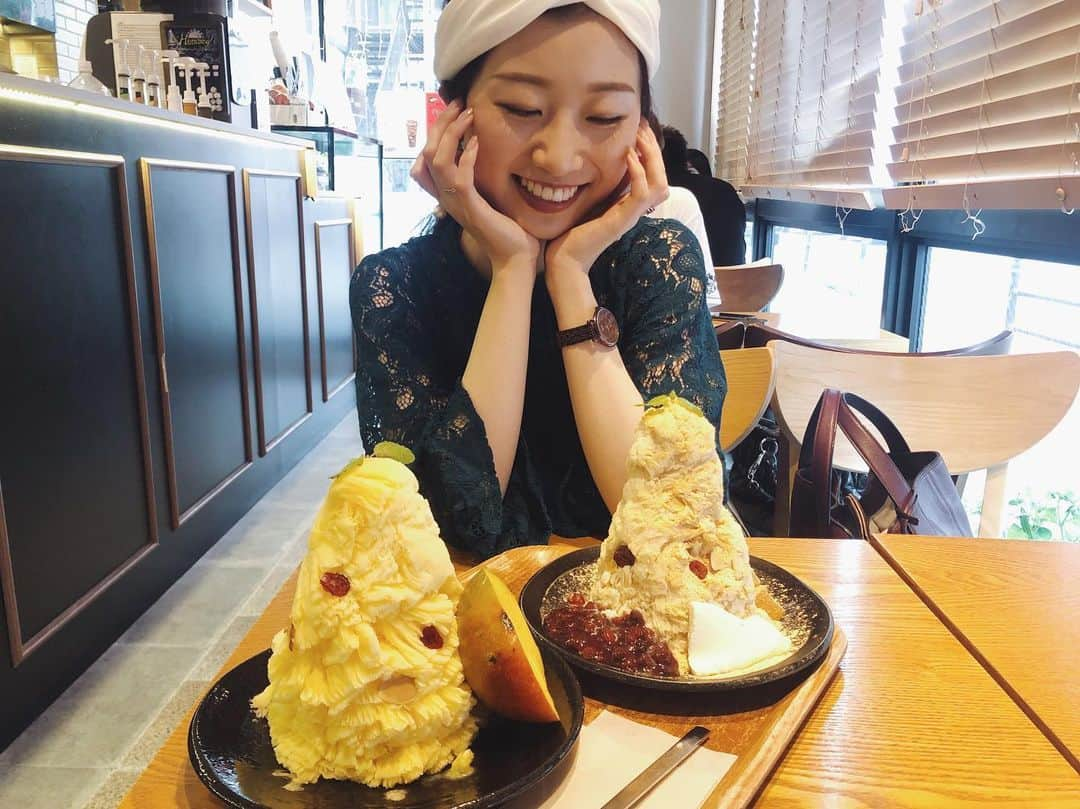 福井千佳さんのインスタグラム写真 - (福井千佳Instagram)「. . @homibing_japan 🍧 . #福井のかき氷日記#homibing#ホミビン#韓国#korea#新大久保#新大久保カフェ#韓国カフェ#chika_cafe#東京カフェ#東京カフェ巡り . . お腹いっぱい！とか言いながら。 甘いものは別腹ってやつで。 . #model#fashionmodel#모델#和装モデル#webモデル#関西モデル#partsmodel#フリーランス#freelance#福井千佳#chika_fukui#インフルエンサー#beauty#style#おしゃれさんと繋がりたい#japan#サロモ#handmadeaccessory#ハンドメイドアクセサリー」8月25日 7時10分 - chika291