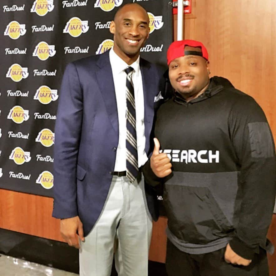 ページ・ケネディさんのインスタグラム写真 - (ページ・ケネディInstagram)「My favorite athlete of all time @kobebryant #mambaday #Lakers」8月25日 7時20分 - pagekennedy