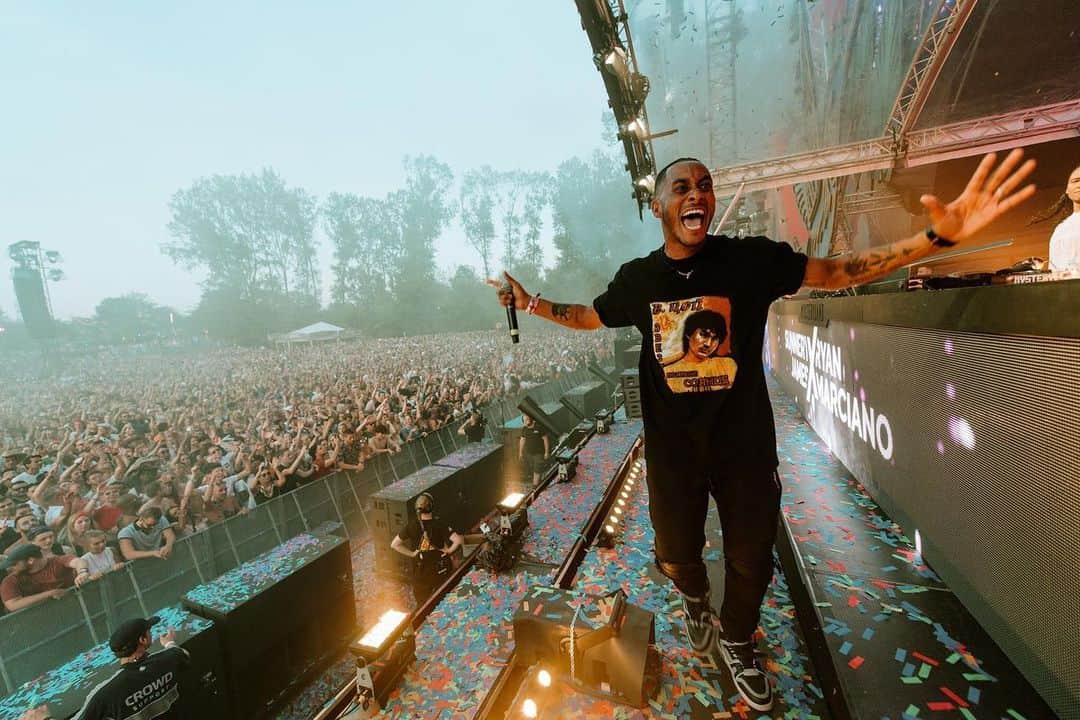 サネリー・ジェームズのインスタグラム：「Daaank je wel @mysteryland_official. Amazing to play at home! ♥️ 🇳🇱」