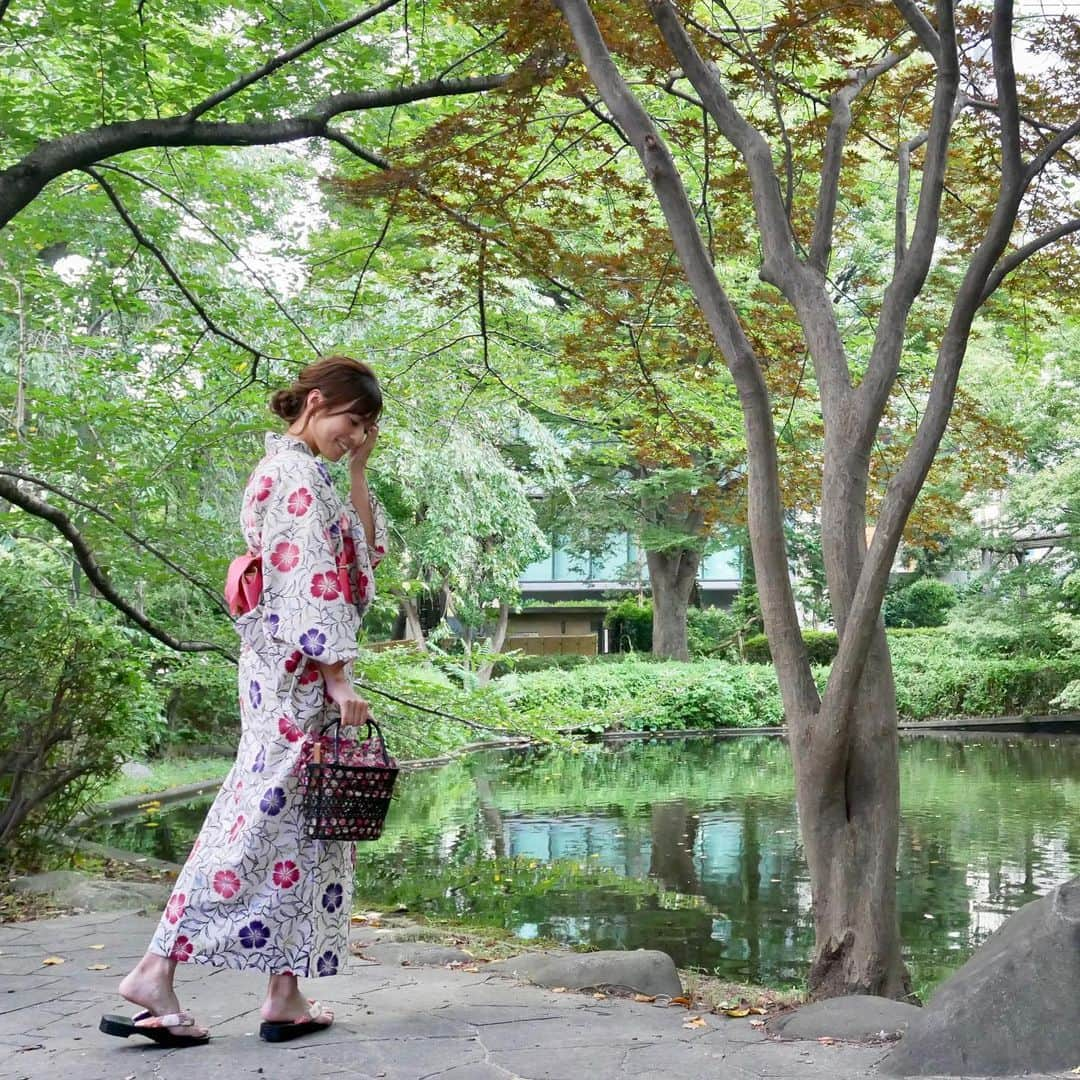 高沢奈苗さんのインスタグラム写真 - (高沢奈苗Instagram)「. 今年も浴衣着れた💓 . 夏になるとたくさん着たいなと思いつつも、結局1年に1度🙁 . 着付け、今年は帯にちょっと苦戦しながらも、無事に着れました😛👍 . 夏ももう終わっちゃうけど、もう1回くらいは着たいなぁ⁎⁺˳✧༚ . . . #浴衣 #お祭り #夏の思い出 #和服 #麻布十番祭り」8月25日 10時24分 - nanaetakasawa