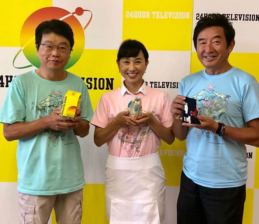 24時間テレビ42 愛は地球を救うのインスタグラム：「. 国技館に石田純一さん・東尾理子さん・北村晴男弁護士・オードリー春日さんがいらっしゃいました！  #24時間テレビ42」