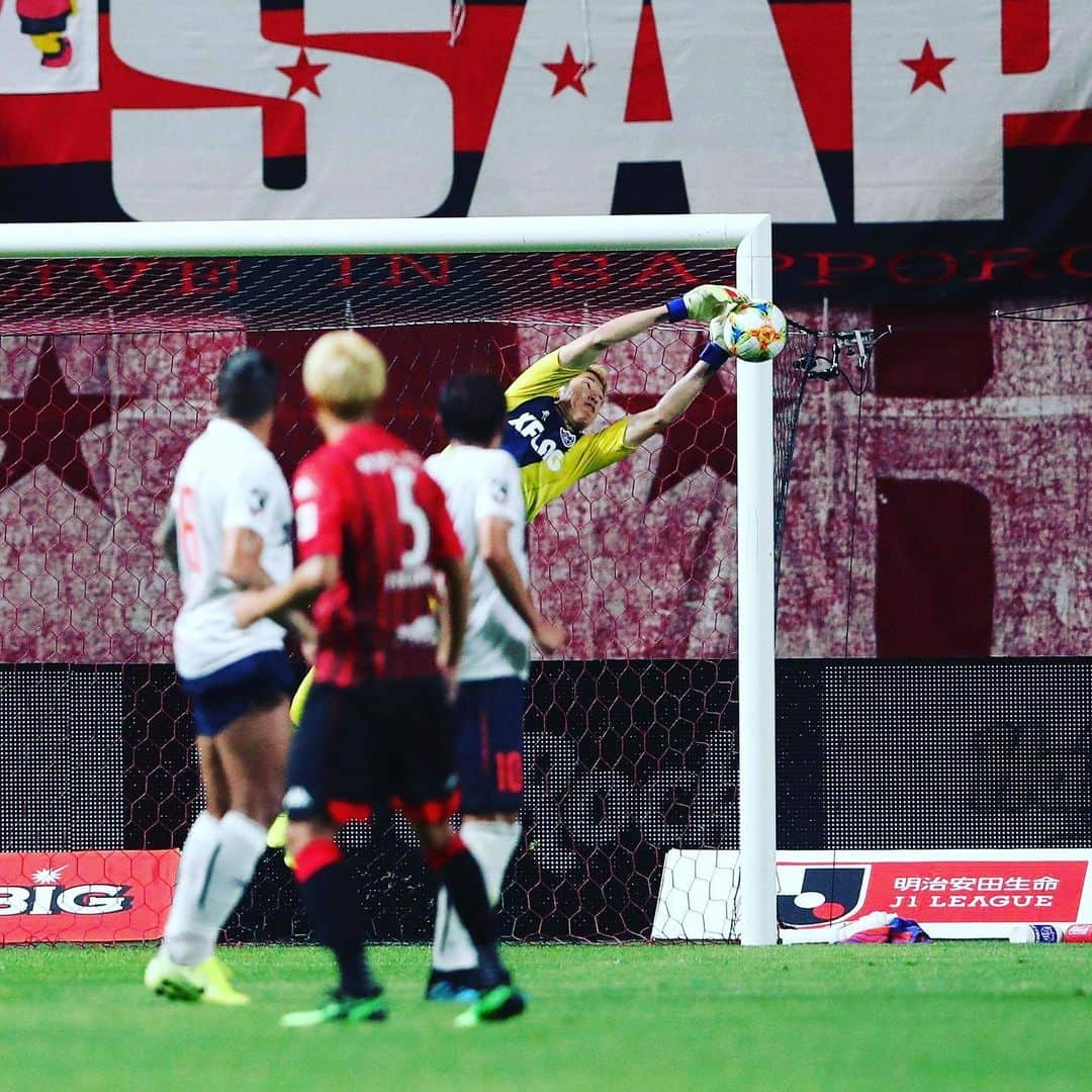 林彰洋さんのインスタグラム写真 - (林彰洋Instagram)「Draw against #consadole +1 Point Continue to be higher Thanx great supporting 🤝 Challenge to try for 3points #fctokyo」8月25日 11時34分 - aki_hayashi0507