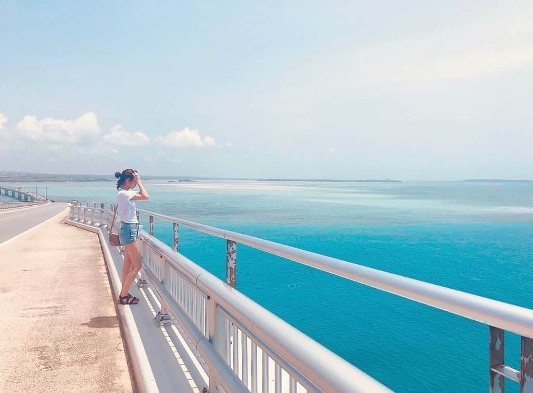 杉浦みずきのインスタグラム：「. #伊良部大橋」