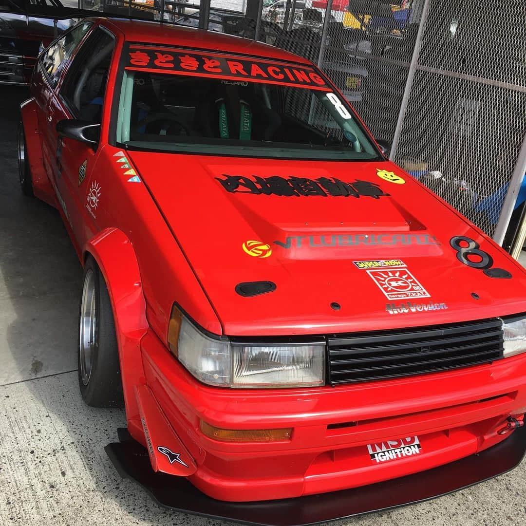 山田スタジアムさんのインスタグラム写真 - (山田スタジアムInstagram)「AE86フェスティバル2019  #ae86フェスティバル #藤原とうふ店 #ae86 #ae86levin #ae86trueno #カローラレビン #スプリンタートレノ #パンダトレノ #パンダ #カーランド #テックアーツ #carfactory_ai #岡山国際サーキット #みきしん号 #内堀自動車 #4ag #toyota #ハチロク #fujiwaratofushop #hachiroku」8月25日 23時51分 - yamadastadium