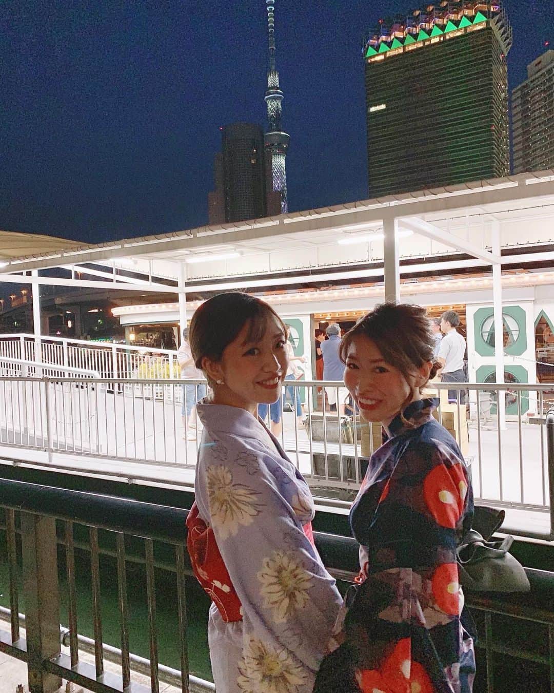本橋優華のインスタグラム：「浅草行った日 #summer#weekend#friend#cruising#yukata#waso#goodtime#asakusa#tokyo」