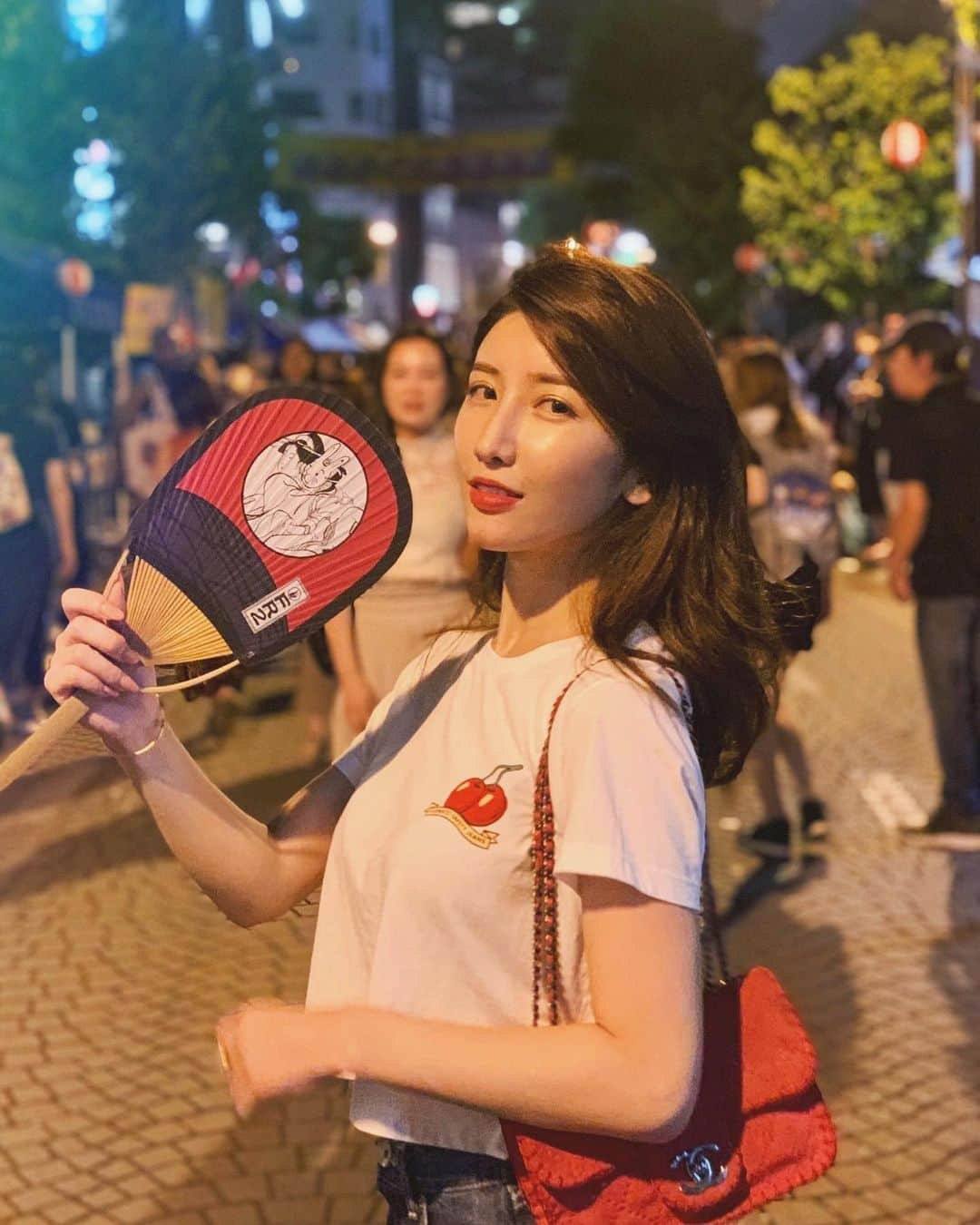 亜里沙さんのインスタグラム写真 - (亜里沙Instagram)「Matsuri lover❤️ #麻布十番祭り #matsuri #🇯🇵 #fr2」8月26日 1時01分 - alisa_0302