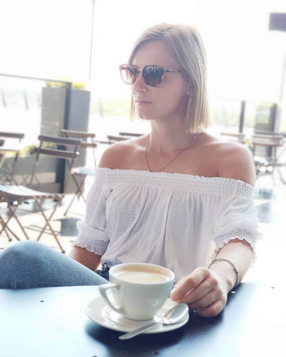 ガリア・ドボラクのインスタグラム：「Good morning ❤」
