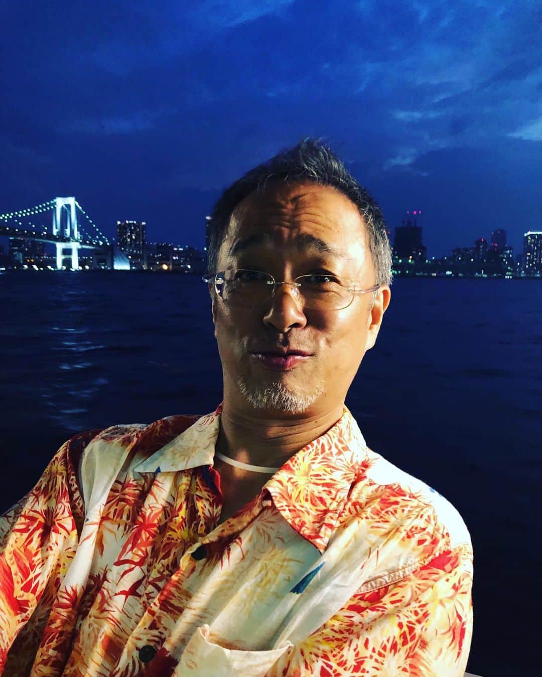 西山浩司さんのインスタグラム写真 - (西山浩司Instagram)「屋形船だよん」8月25日 19時02分 - waruo1981
