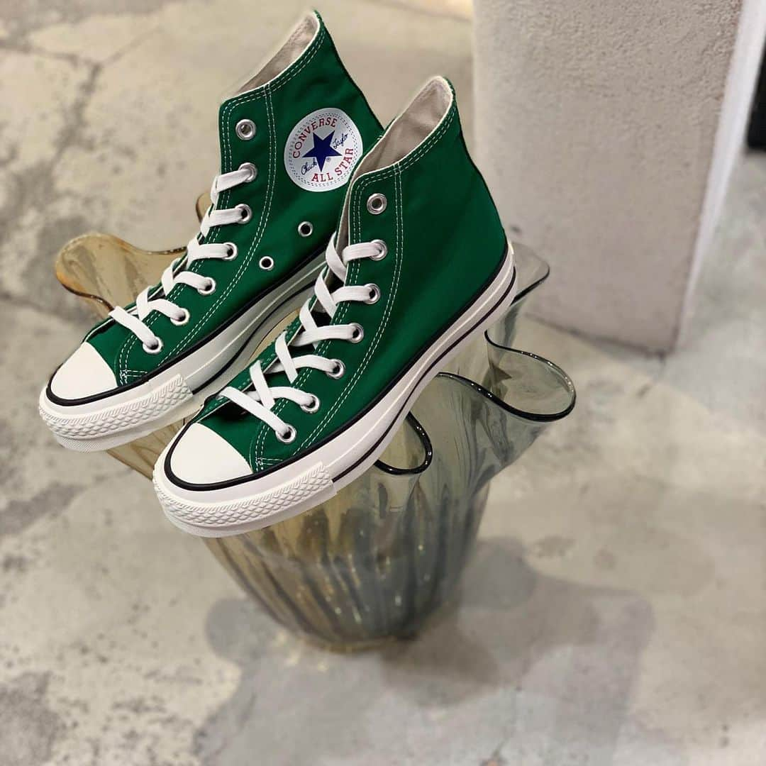 CITYSHOPさんのインスタグラム写真 - (CITYSHOPInstagram)「CONVERSE CANVAS ALL STAR J HI &LO  Limited color / green  CITYSHOP  LUMINE SHINJUKU 2/2Fでの販売です。 tel:03-5909-7651  _______________________ #CITYSHOP  #converse #madeinjapan #Shibuya #Shinjuku #TOKYO  #FASHION #FOOD #CULTURE」8月25日 19時17分 - cityshop.tokyo