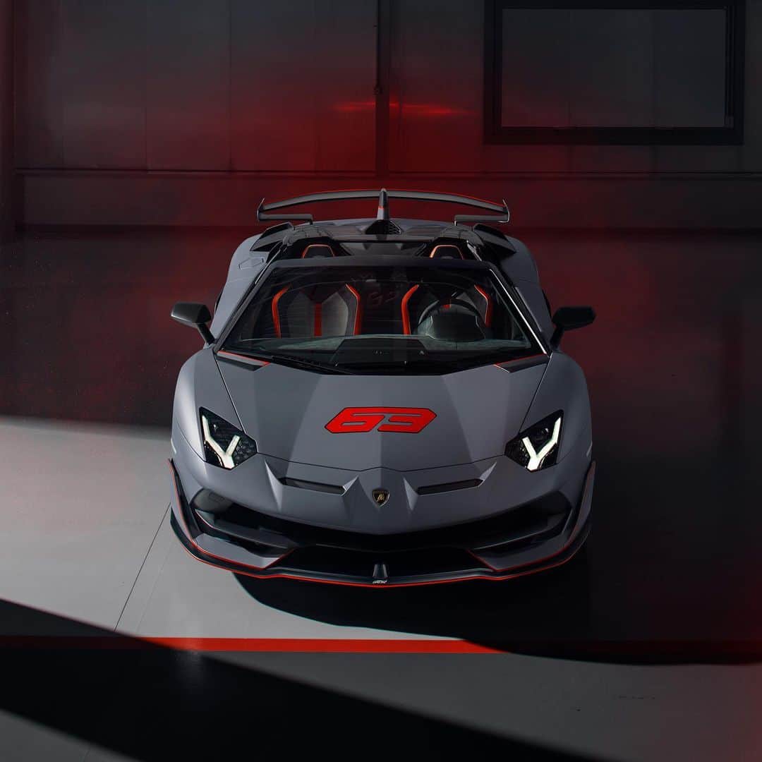 HYPEBEASTさんのインスタグラム写真 - (HYPEBEASTInstagram)「#hypeAF: @lamborghini has unveiled an exclusive open-top Aventador SVJ 63 Roadster that’s limited to just 63 units, commemorating the company’s founding year of 1963. It’s equipped with the SV 6.5-litre V12 powerplant, which offers 770 BHP, 531lb ft of torque, 0-62 MPH in 2.9 seconds and a top speed north of 217 MPH. Swipe for a closer look at the supercar.⁠⠀ Photo: Lamborghini⁠⠀」8月25日 19時18分 - hypebeast