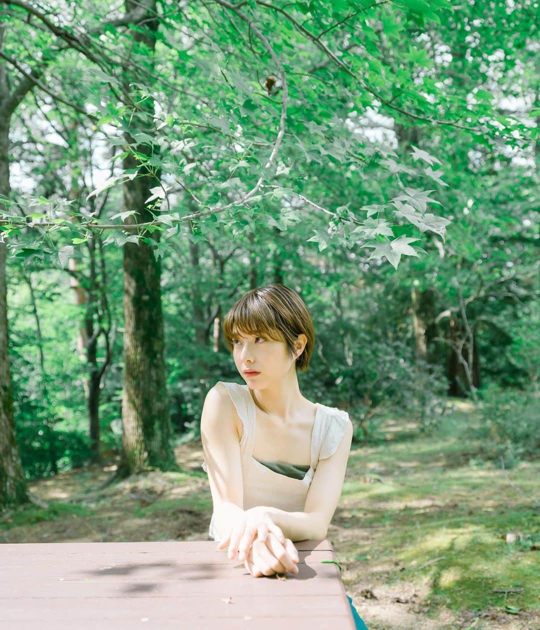 Kobe Japan Water artのインスタグラム：「"🌳in the summer forest🌳" . －－－－－－－－－－－ －－－－－－. サブアカの @soraky_lab もちょこちょこ更新してるので、良かったら見てください(●´ω｀●)」