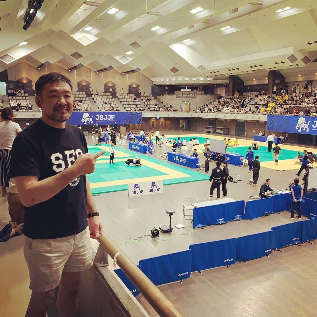 saku39shopさんのインスタグラム写真 - (saku39shopInstagram)「. 【8.25 Amateur QUINTET 2019 All Japan Championship】 . 今日はアマチュアQUINTET全日本大会でした。 面白かったです！ . There was  amateur QUINTET today! I enjyoed it! . #QUINTET #amateurquintet #jiujitsu #grappling #jbjjf #アマクイ #桜庭和志 #道着」8月25日 20時37分 - saku39ks