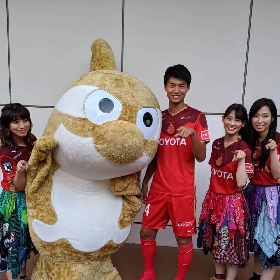 名古屋グランパスさんのインスタグラム写真 - (名古屋グランパスInstagram)「#名古屋港水族館 #grampus タイアップ企画✨🐬 「#シャチに夢中」トークショー #藤井陽也 #TEAMSHACHI #秋本帆華 #大黒柚姫 #坂本遥奈」8月25日 20時44分 - nagoyagrampus