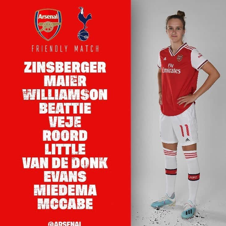 Arsenal Ladiesさんのインスタグラム写真 - (Arsenal LadiesInstagram)「Here’s our starting XI in the #NorthLondonDerby 🔴  COME ON YOU GUNNERS 💪  #NorthLondonDerby #AWFC」8月25日 21時08分 - arsenalwfc