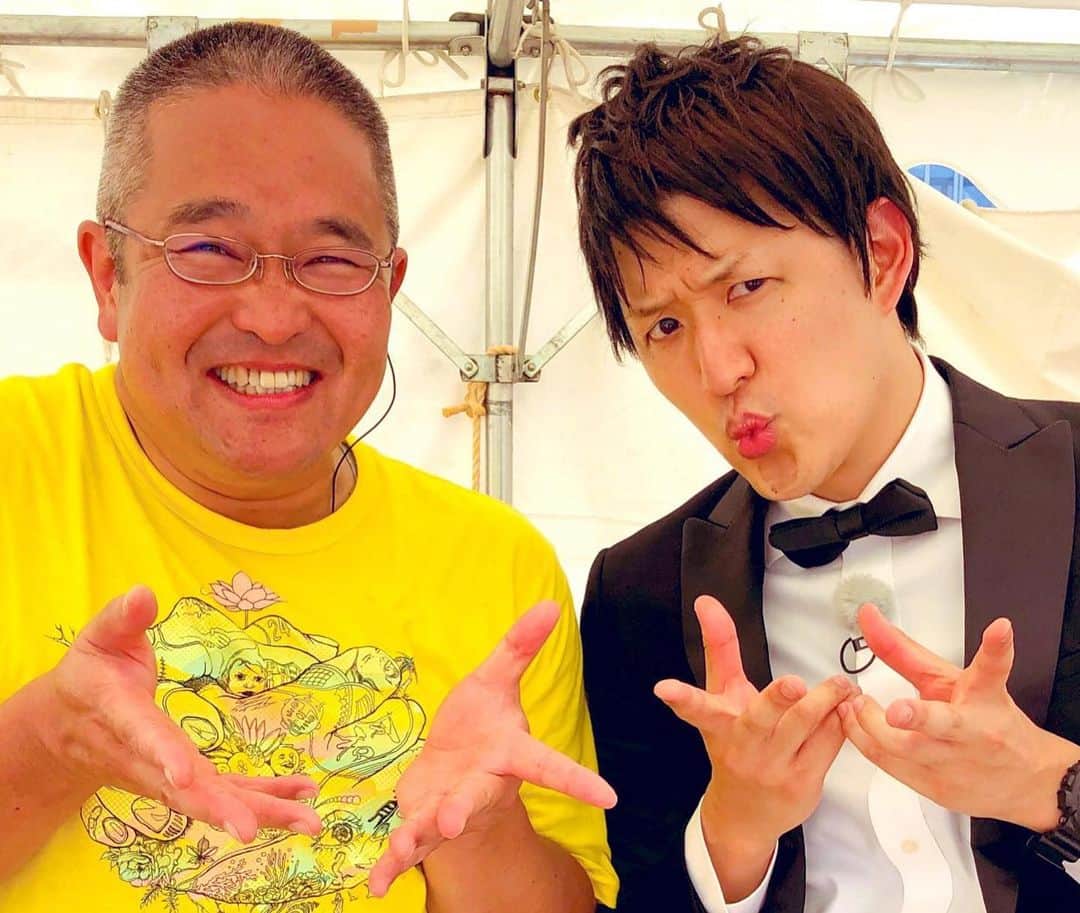 むらせさんのインスタグラム写真 むらせinstagram 村瀬先生とむらせ ものまねキャラバン隊 Mc齊藤このみさんと古賀組 Mc渡辺実沙さんと古賀一座 24時間テレビ 名古屋を駆け回る 8月25日 21時31分 Murase Yuichi