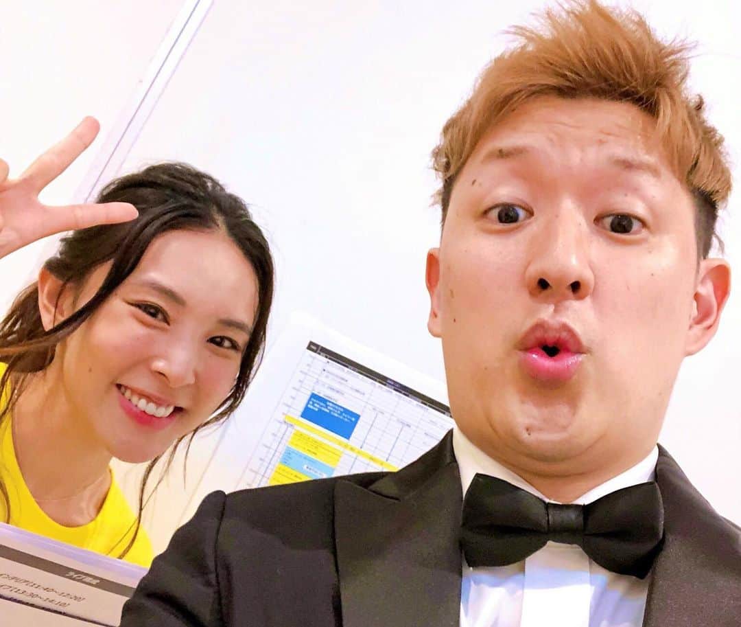 むらせさんのインスタグラム写真 - (むらせInstagram)「①村瀬先生とむらせ👨‍🏫👨‍🏫 ②ものまねキャラバン隊 ③MC齊藤このみさんと古賀組 ④MC渡辺実沙さんと古賀一座 . . #24時間テレビ  #名古屋を駆け回る」8月25日 21時31分 - murase_yuichi