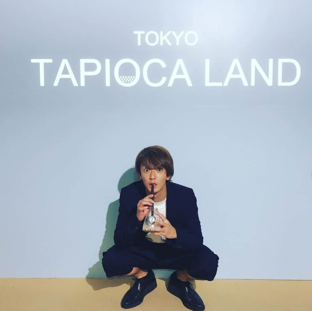 大倉士門さんのインスタグラム写真 - (大倉士門Instagram)「こないだ噂のタピオカランドで 映えてきた。 タピオカブームに乗っかる。🍹 #タピオカランド  #東京タピオカランド」8月25日 21時37分 - shimonsmile