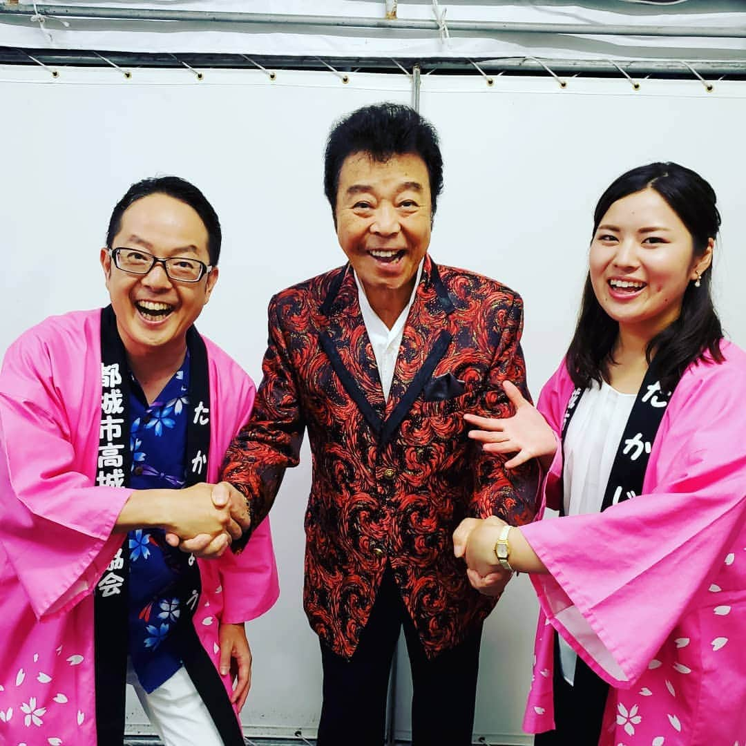 粉川真一さんのインスタグラム写真 - (粉川真一Instagram)「高城観音池まつり！ 冠二郎さん、やっぱりカッコいい！ セイヤーッ！」8月25日 21時38分 - mrt.kokawa