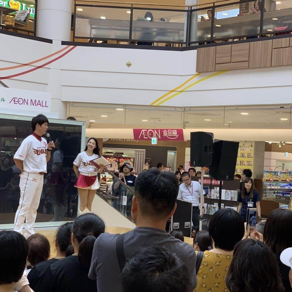 聖澤諒さんのインスタグラム写真 - (聖澤諒Instagram)「青森県イオンモール下田さんでのトークショー沢山の方にお越しいただきありがとうございました😄 #トークショー #楽天イーグルスアカデミー  #楽天イーグルス #聖澤諒 #青森 #イオンモール」8月25日 21時59分 - ryo_hijirisawa23