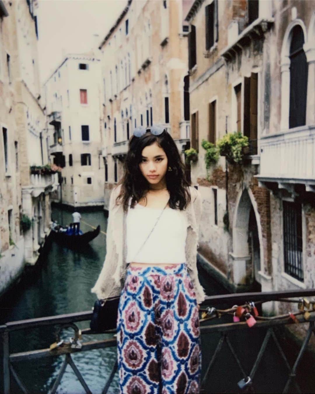 佐原モニカのインスタグラム：「Venice on Polaroid🍝」
