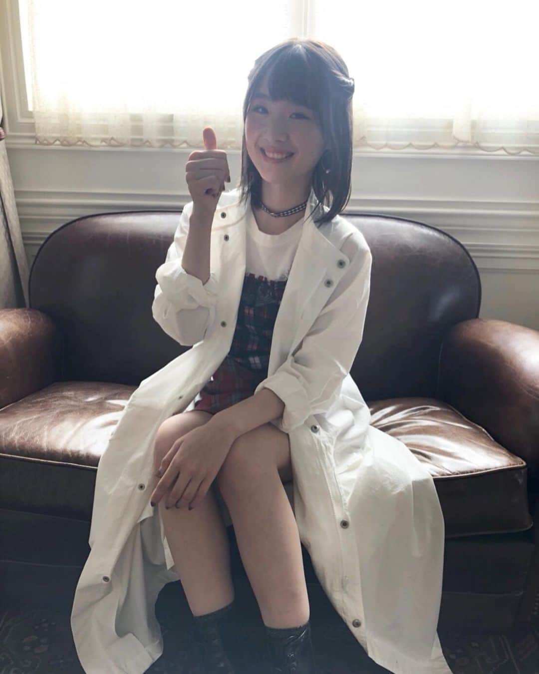 南端まいなさんのインスタグラム写真 - (南端まいなInstagram)「アー写のオフショット③ #セツナイノチ #南端まいな #秋服 #耳」8月25日 23時33分 - maina_5656
