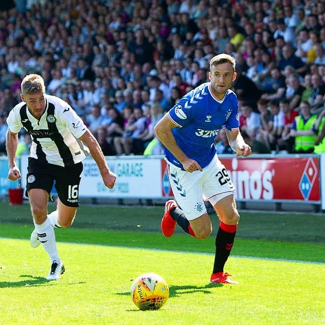 アンディー・キングのインスタグラム：「Buzzing to make my league debut and get the win today. @rangersfc support was unbelievable 🔴⚪️🔵」