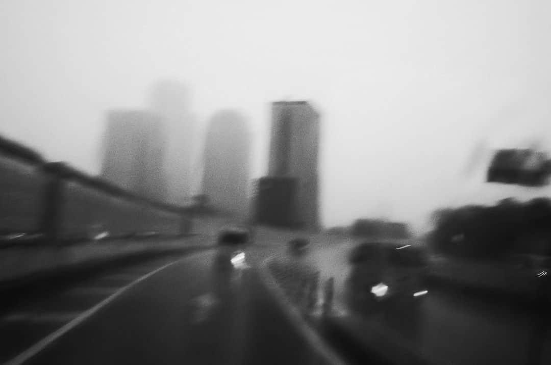 田中裕介のインスタグラム：「豪雨、東京。」