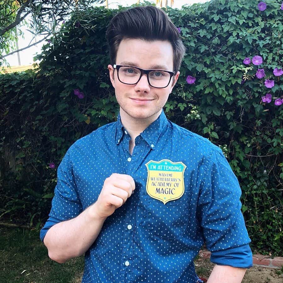 クリス・コルファーのインスタグラム：「8/25/19 @chriscolfer IG & Twitter  School is in session October 1st! ataleofmagic.com  #ATaleOfMagic . . . . . . . . . . . . . . . .  #QOTD: None — I start school again tomorrow 😩 - - - #chriscolfer #hrhchriscolfer #chris #colfer #twitter #repost #author #writer #actor #mostinfluenical #bestsellingauthor #inspirational #TLOS #struckbylightning #strangerthanfanfiction #ATaleofMagic #repost」