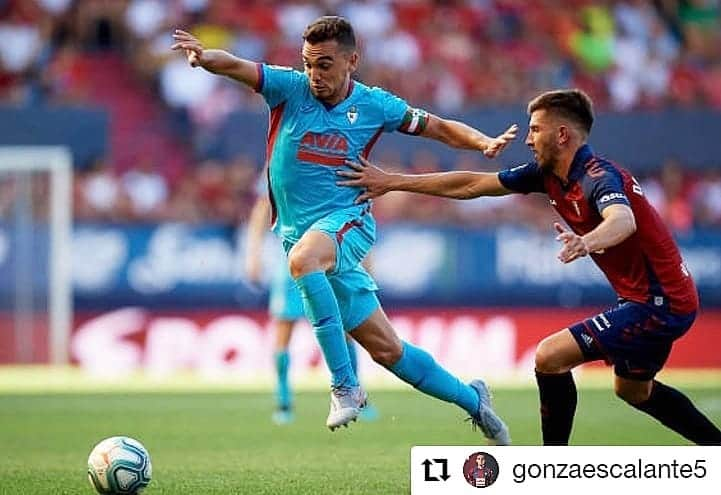 SDエイバルさんのインスタグラム写真 - (SDエイバルInstagram)「⚔️🔴🔵 @gonzaescalante5! • • • • • • Primer punto de la temporada 👌 A mejorar y seguir sumando ⚽️ #AupaEibar @sdeibar #repost」8月26日 5時37分 - sdeibar