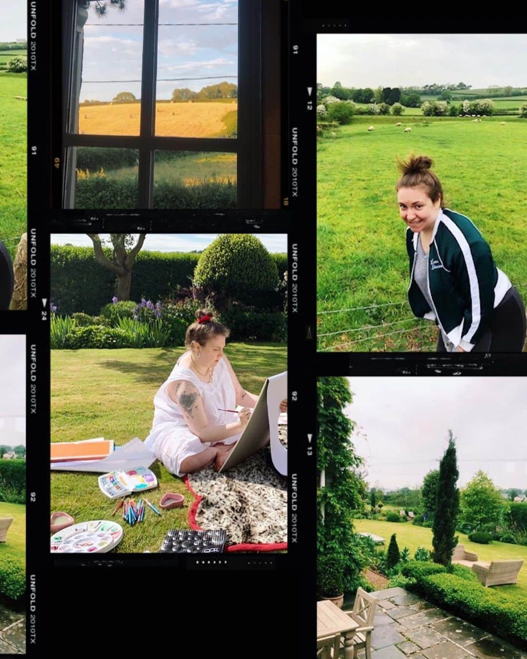 レナ・ダナムさんのインスタグラム写真 - (レナ・ダナムInstagram)「Wales- thank you for the summer of my dreams. I never liked camp. I’ve never enjoyed vacation. But to live and work in your green fields and gothic halls was the greatest detox of this lifetime (not a food detox. All I ate was cakes and crisps.) Thank you for welcoming me with open arms and teaching me the adjective “lush” to describe anything at all. It was, indeed, the lushest of times. Til soon 🐉 #visitwales」8月26日 7時02分 - lenadunham