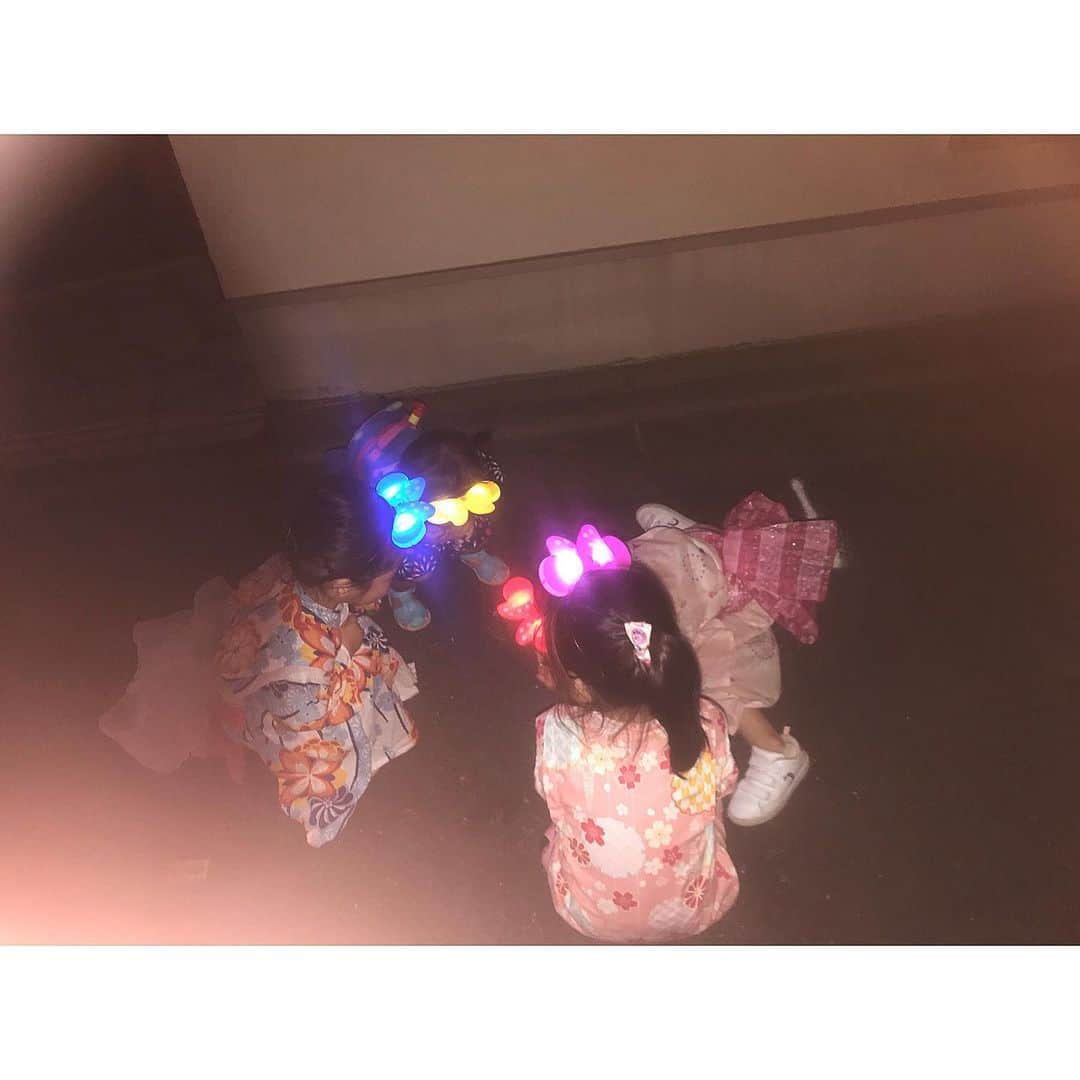 木内江莉さんのインスタグラム写真 - (木内江莉Instagram)「盆踊り🏮 年々子供が増えていく幸せ。  #love」8月26日 8時43分 - eririnnnnn92