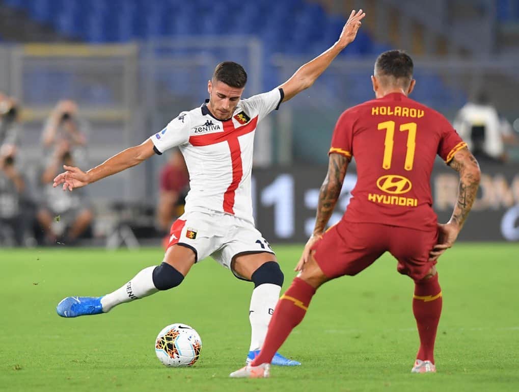 パオロ・ギリオーネのインスタグラム：「Buona prestazione ieri,avanti così!#Roma#Genoa」