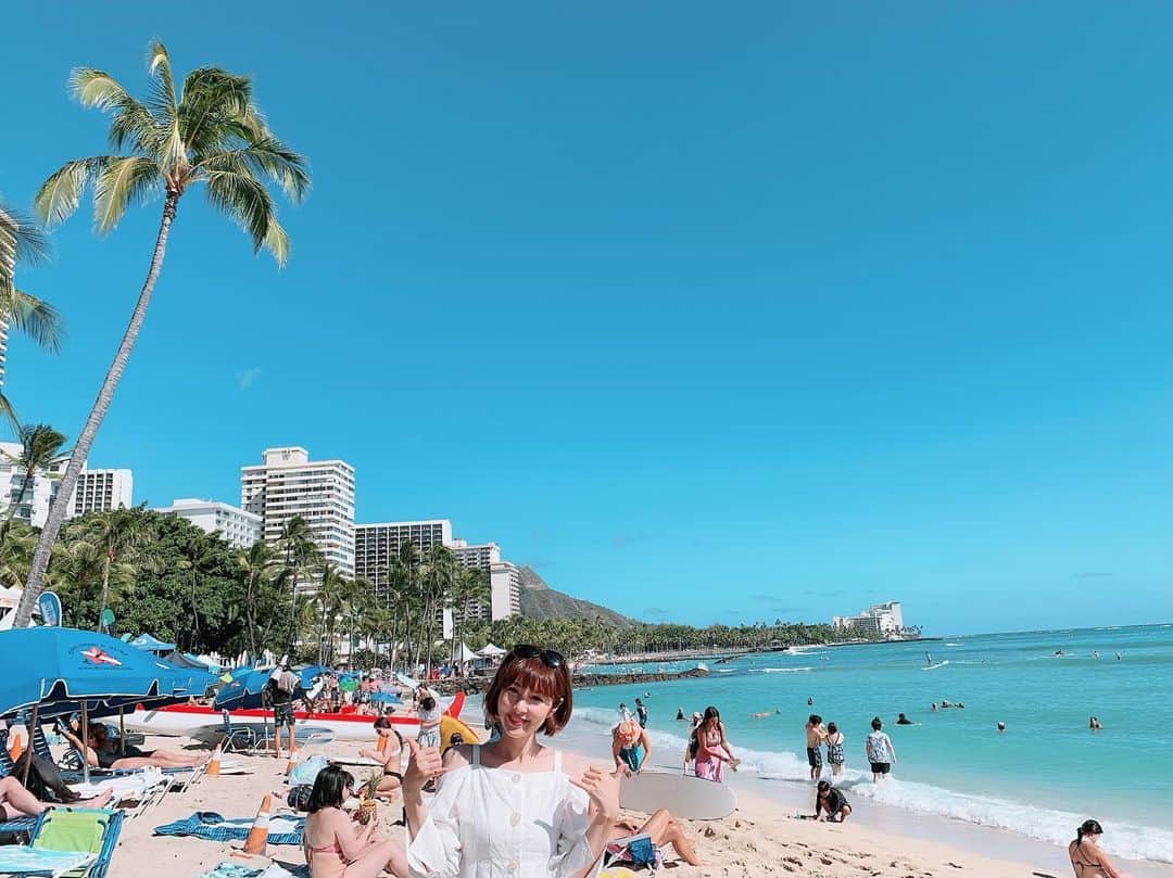 相沢礼子さんのインスタグラム写真 - (相沢礼子Instagram)「@royal_hawaiian  #royalhawaiian  #waikiki  #waikikibeach  #beach  #hawaii  見に行っただけ笑」8月26日 18時25分 - reikoaizawa828