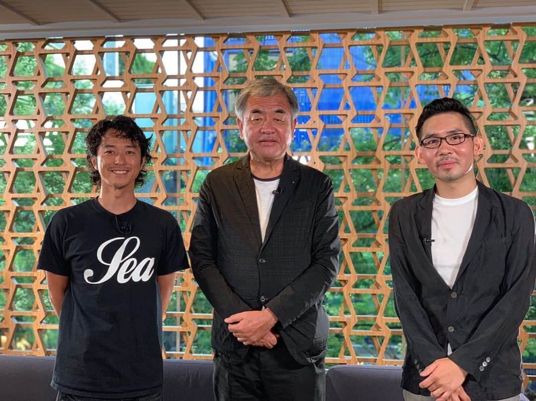 小橋賢児のインスタグラム：「News Picksの新しい動画番組にて 恐縮ながら巨匠建築家の 隈研吾さん と対談させていただきました🙇🏻🙏 https://newspicks.com/live-movie/393/」