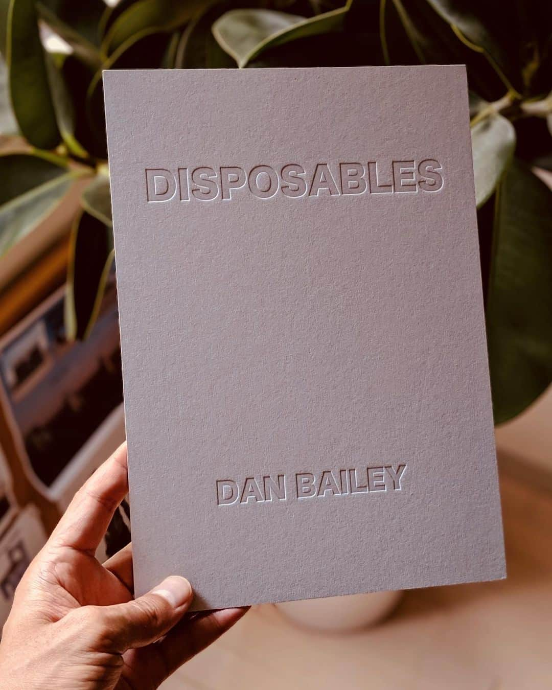 Joeさんのインスタグラム写真 - (JoeInstagram)「Finally we can share this Dan’s @tokyodandy very first book “DISPOSABLES”s sample cover, it a released next month. Can’t wait x  日本文化におけるアイデンティティと循環性をテーマに、何千ものアーカイブの中から厳選したダンの初となる写真集「DISPOSABLES」が遂に来月リリース。一足お先に表紙サンプルを公開。」8月26日 18時55分 - joe_tokyodandy