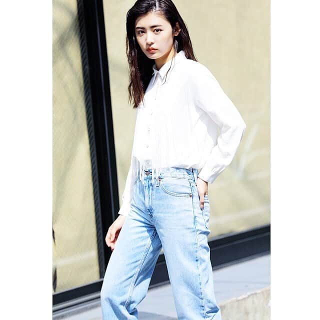 古畑星夏さんのインスタグラム写真 - (古畑星夏Instagram)「⠀ @levis_japan × @drop_tokyo  デニム＝Levis!ってくらい信用してる❤️ ⠀ 履き心地とお尻のラインを綺麗にみせてくれるのでデニムを履いても女性らしさを出してくれるの💋 ⠀ thank yooou!!!!! #dadjeans#Levis#ダッドジーンズ#リーバイス#love」8月26日 19時00分 - starandsummer