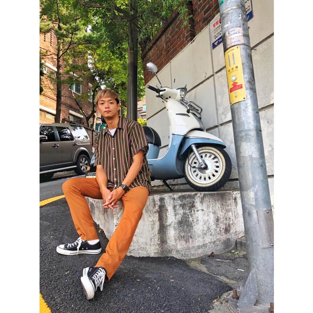 西條 祐也のインスタグラム：「. KOREA coordinate vol.2 in清潭洞  #10CORSOCOMOSEOUL #コルソコモソウル  #高すぎた  #韓国 #ソウル #明洞 #南大門 #東大門 #Japan #大阪 #OSAKA #fashion #mensfashion  #enjoy #follow #followme #event  #smile #like4like #l4l  #メンズファッション #コーデ #アパレル #gym #ジム #筋トレ #training #トレーニング」