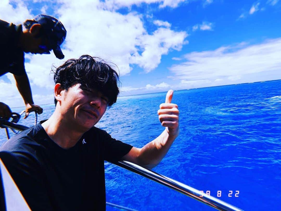 藤森慎吾さんのインスタグラム写真 - (藤森慎吾Instagram)「夏したー！！！ 秋頑張れるー！！！」8月26日 10時54分 - fujimori_shingo0317