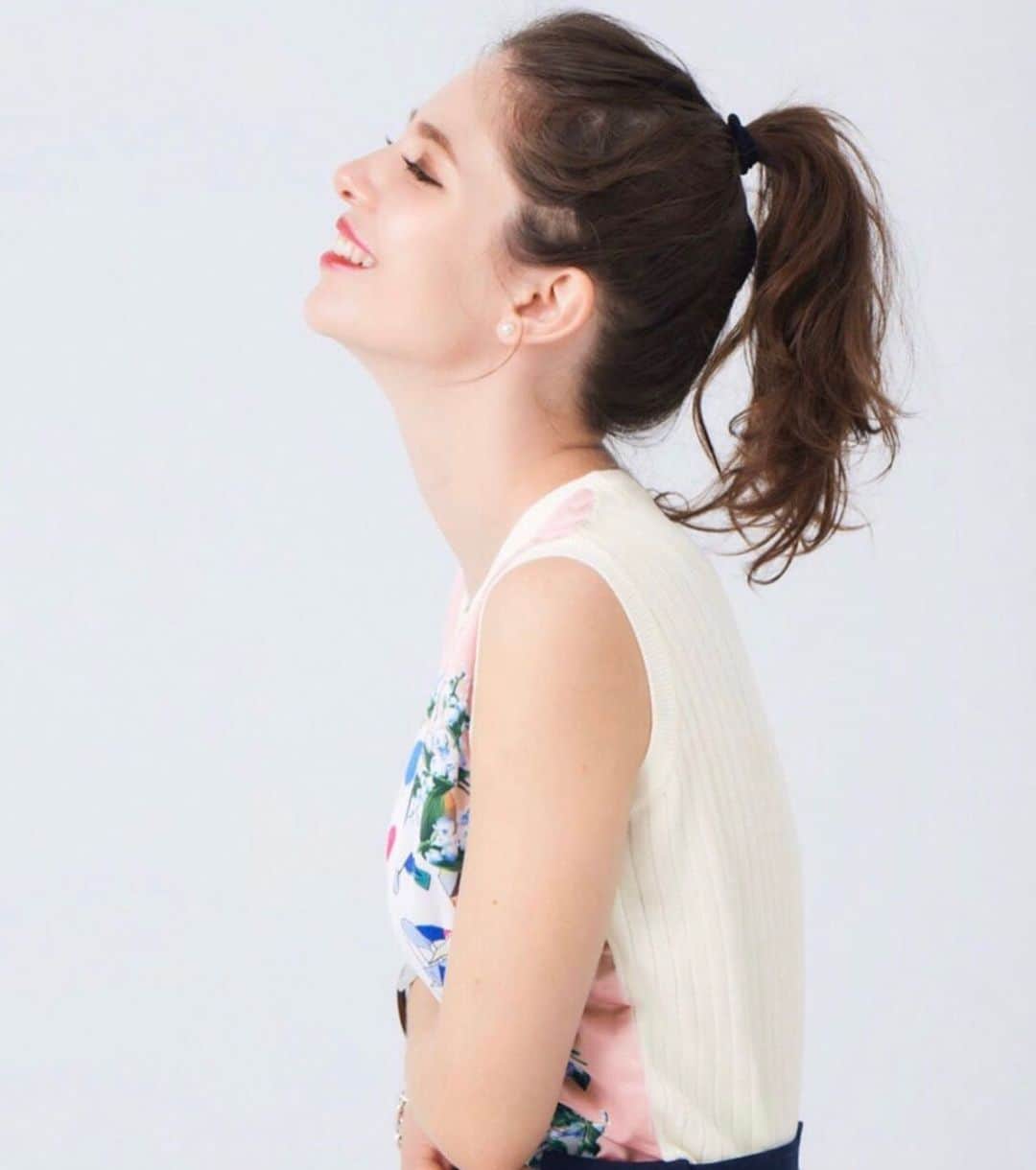 のインスタグラム：「Have a good day ❤️ #smile」