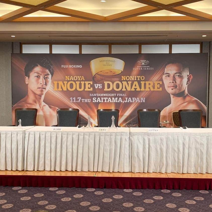 Noito Donaireさんのインスタグラム写真 - (Noito DonaireInstagram)「Press conference in Japan about to start!!! . #ringstarsports #boxing #boxer #worldchampion #philippines #japan #wbss」8月26日 12時50分 - nonitodonaire