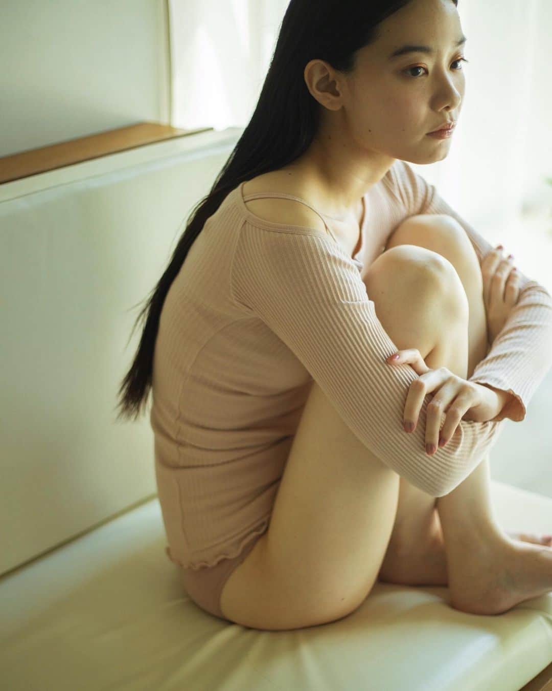 のインスタグラム：「EMILY WEEK 2019AW COLLECTION - EMILY WEEK LUMINE池袋店 東京都 豊島区西池袋1-11-1 ルミネ池袋 B1F ATERIE Spick&Span内 - model / Airi Kuniyoshi @airi_99.9  photographer / Maya Matsuura @mayanoue  hair & make / Aya Murakami @ayamurakami__ - #EMILYWEEK #reset #active #neutral #balance #aroma #organic #period #relax #design #typography #photography #womenslife #underwear #lifestyle #organiccotton #innerwear #sustainablefashion」