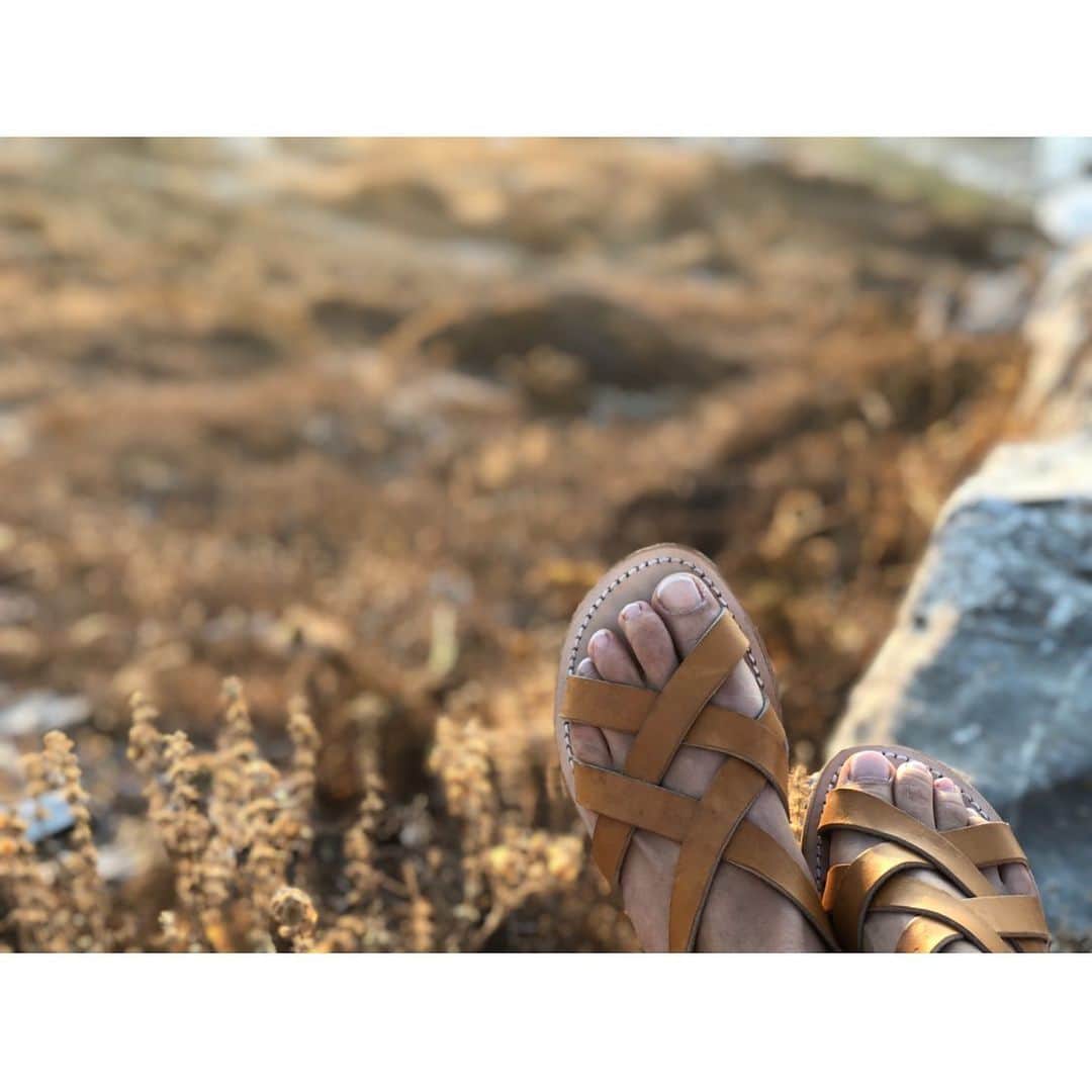 ラボッテガーディアンさんのインスタグラム写真 - (ラボッテガーディアンInstagram)「Bréhat #labottegardiane #sandale #nature #madeinfrance🇫🇷 #Camargue #shoes #favoriteshoes #walkingshoes #greece🇬🇷 #amorgos #nature」8月26日 15時29分 - labottegardiane