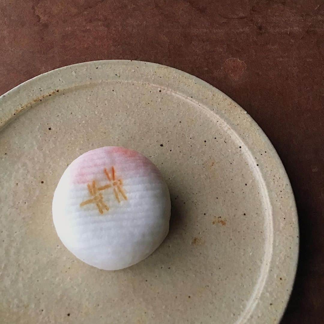 のインスタグラム：「It’s starting to feel like autumn.  #ipoodotea #kyoto #teatime #confectionary #autumn #dragonfly #一保堂茶舗 #とんぼ #秋日」